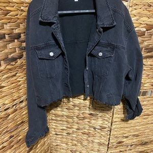 Pac-sun Faded black M/L Jean jacket
